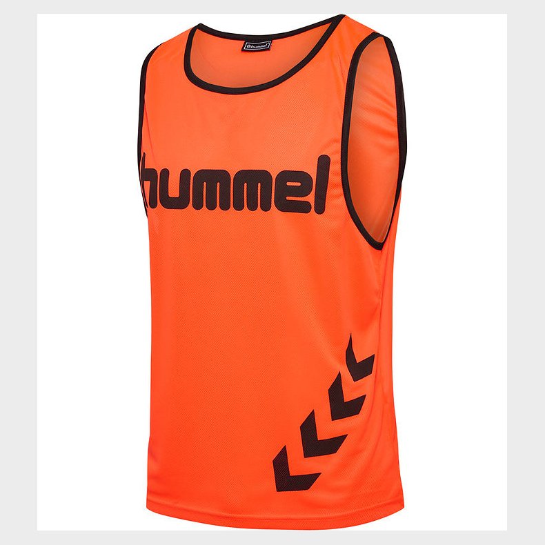 Hummel Overtrksvest - Fundamental Training Bib - Neon Orange