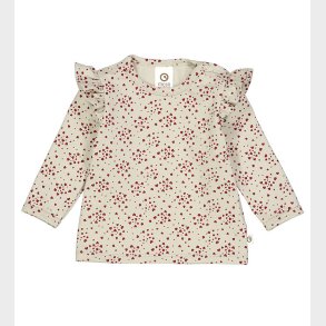 M�sli Bluse - Love Frill - Soft Green/Cabernet