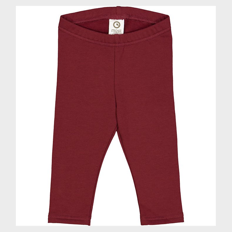 Msli Leggings - Cozy Me Sweat - Cabernet