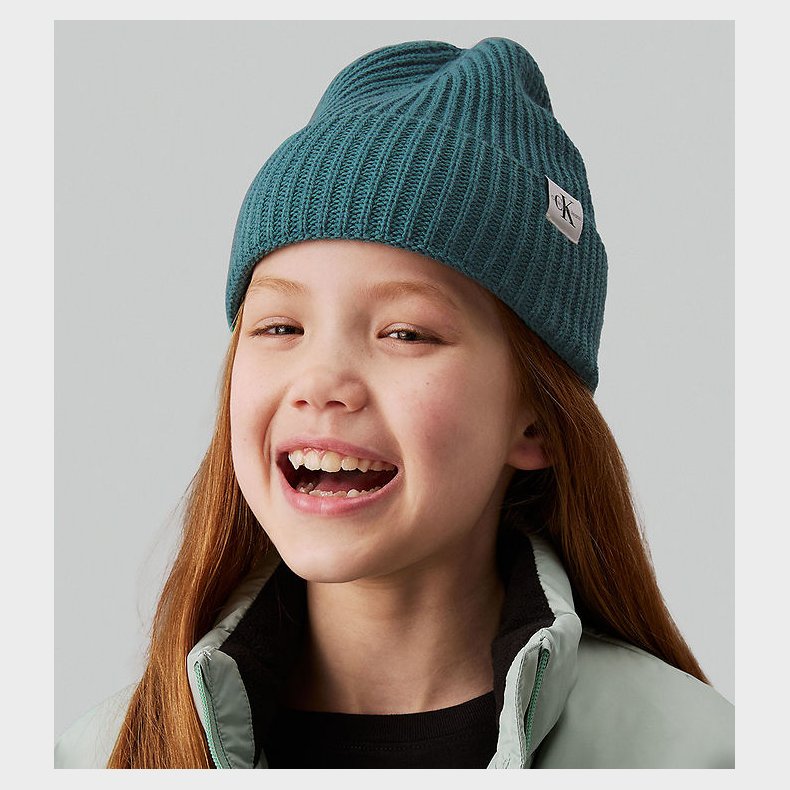Calvin Klein Hue - Strik - Monogram Rib - Jadeite