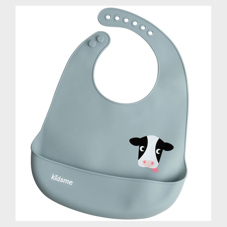 KidsMe Hagesmk - Easy Clean Bib - Azure