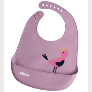 KidsMe Hagesmk - Easy Clean Bib - Plum