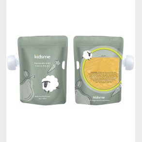 KidsMe Madposer - 8-pak - 180 ml - Grn