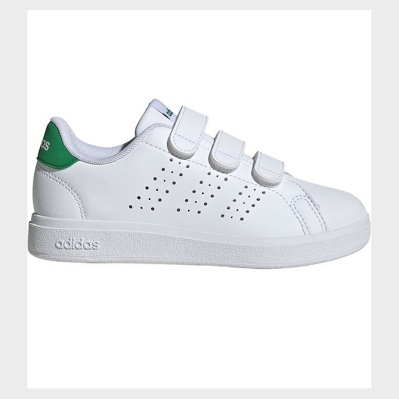 adidas Performance Sko - Advantage Base 2.0 - Hvid/Grn