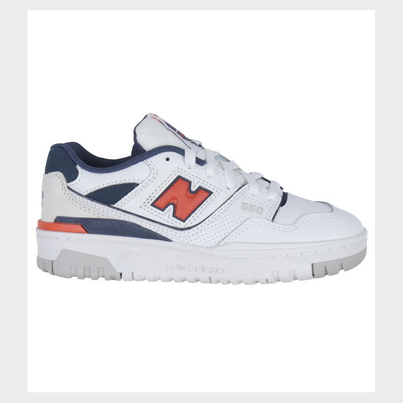 New Balance Sko - 550 - White/True Red