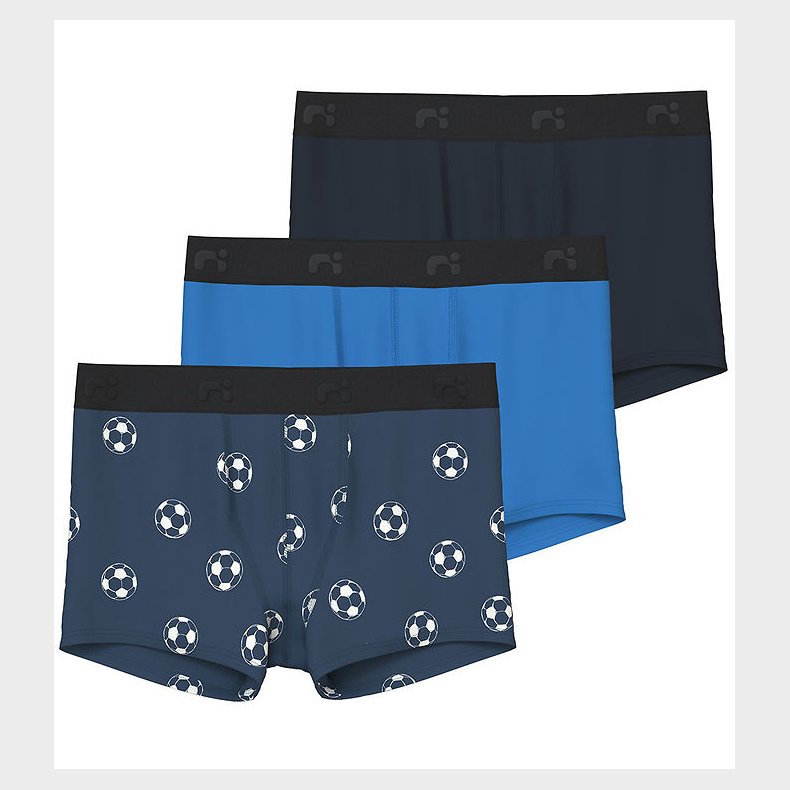 Name It Boxershorts - NkmBoxer - Noos - 3-pak - Dark Denim