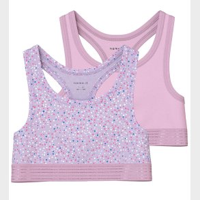 Name It Top - NkfShort - Noos - 2-pak - Pastel Lilac