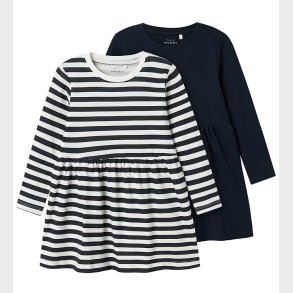 Name It Kjole - NmfVivia - Noos - 2-pak - Dark Sapphire/Pack W.