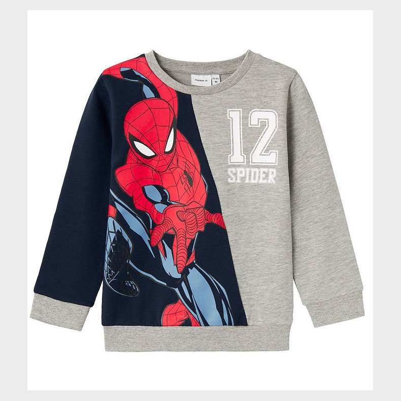 Name It Sweatshirt - NmmJakio Superman - Dark Sapphire