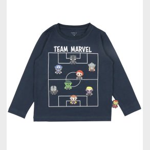 Name It Bluse - NmmJes Marvel - Dark Sapphire