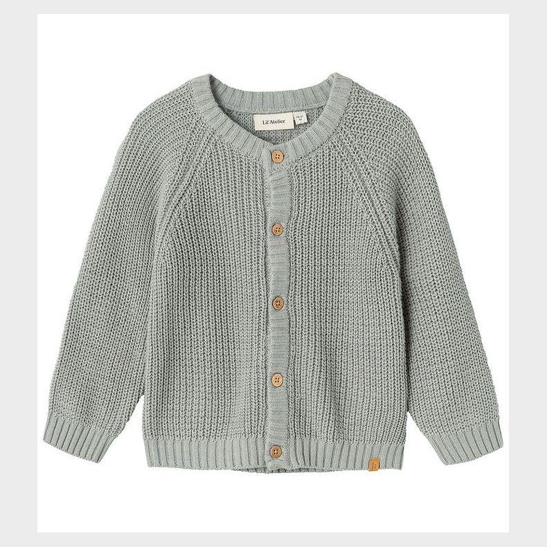 Lil' Atelier Cardigan - Strik - Noos - NmnEmlen - Limestone