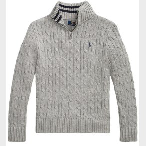 Polo Ralph Lauren Bluse m. Lynls - Strik - Grmeleret