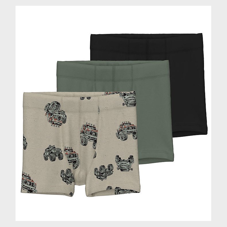 Name It Boxershorts - Noos - NmmTights - 3-pak - Peyote