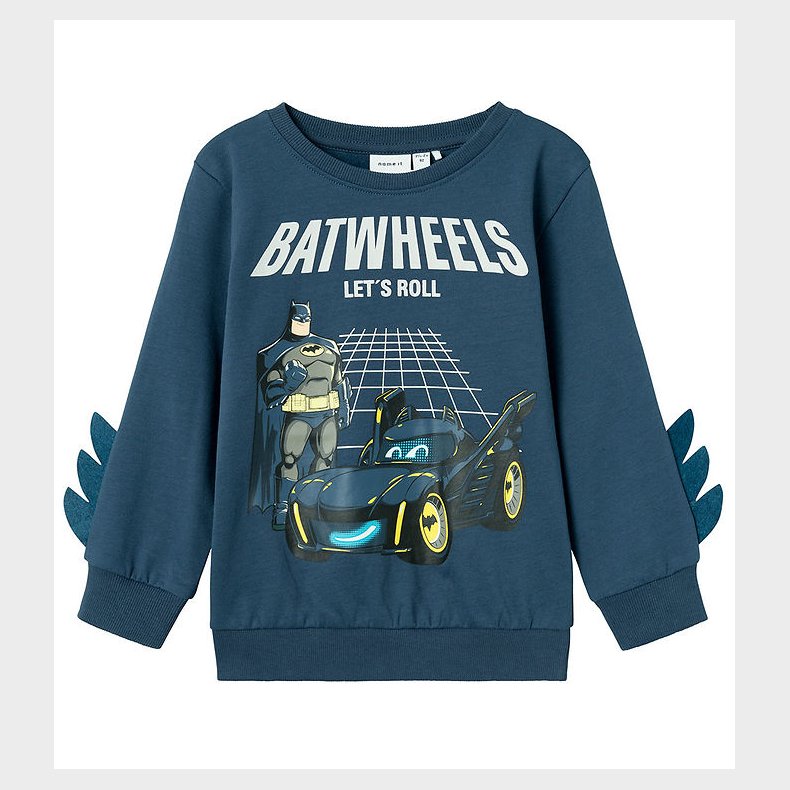 Name It Sweatshirt - Noos - NmmJuice Batwheels - Dark Denim