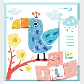 Djeco Farvest - 3 Skabeloner