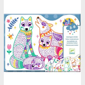 Djeco Farves�t - Magisk Farve - Skovens Dyr