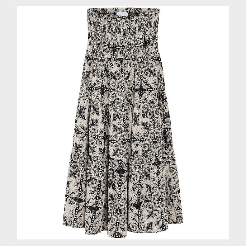 Grunt Nederdel - GrAmil - Black-Offwhite