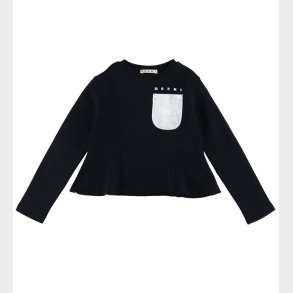 Marni Sweatshirt - Cropped - Sort m. Slv