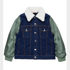 Marni Dynejakke - Denim - Mrkebl/Armygrn