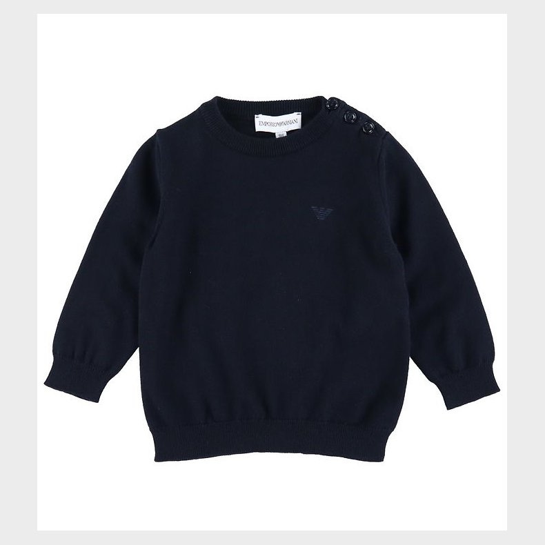 Emporio Armani Bluse - Strik - Navy