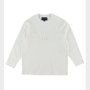 Emporio Armani Bluse - Hvid m. Logo