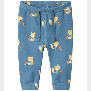 Name It Bukser - NbmLox - Coronet Blue/Melange