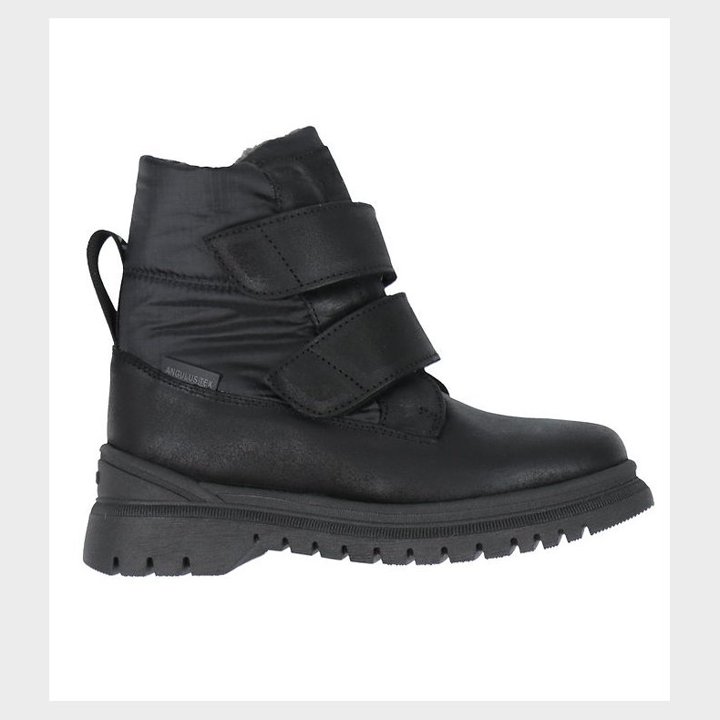 Angulus Vinterstvler - Tex - Sort m. For/Velcro