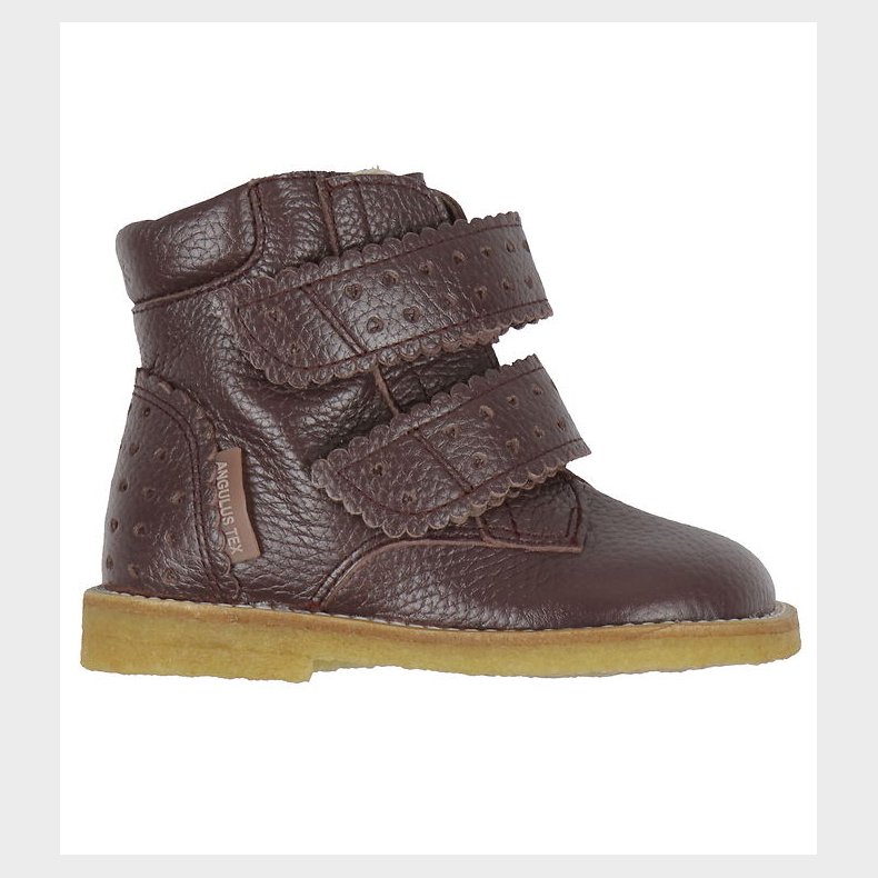 Angulus Vinterst�vler - Tex - Dusty Aubergine m. For/Velcro