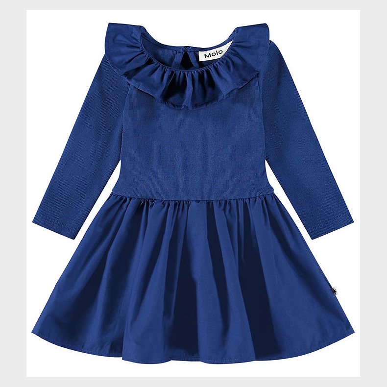 Molo Kjole - Crystala - Vibrant Blue