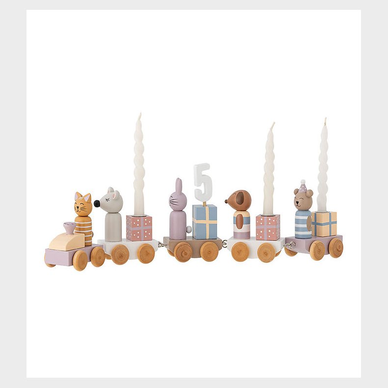 Bloomingville Mini F�dselsdagstog - Junaid - 38 cm - Rosa