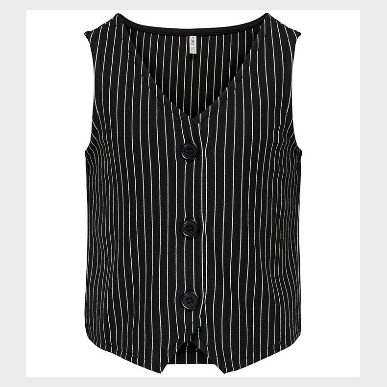 Kids Only Vest - KogBlair - Black/Cloud Dancer