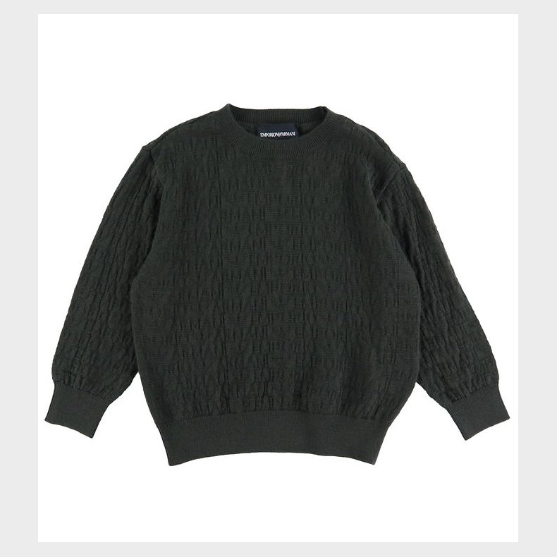 Emporio Armani Bluse - Akryl/Uld - Chimera m. Logoer