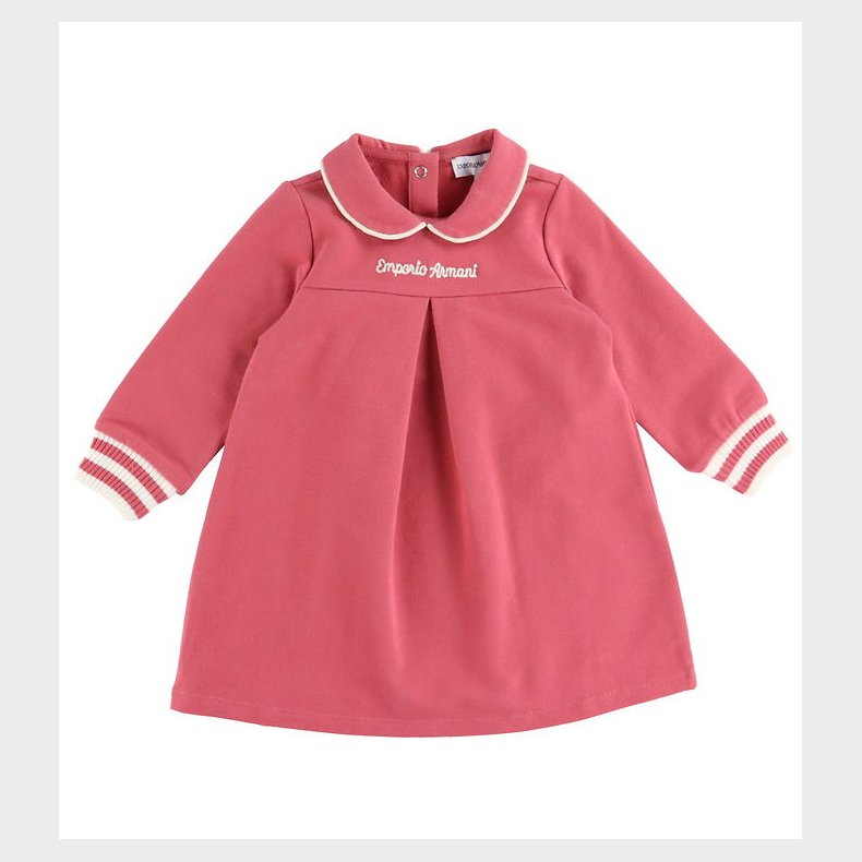 Emporio Armani Sweatkjole - Slate Rose m. Hvid