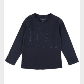 Emporio Armani Bluse - Navy m. Similisten