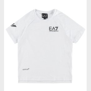 EA7 T-shirt - Hvid m. Sort