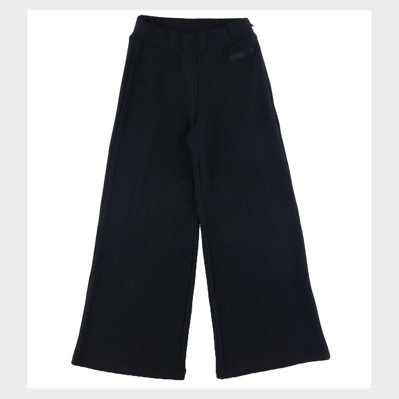 EA7 Bukser - Rib - Sort