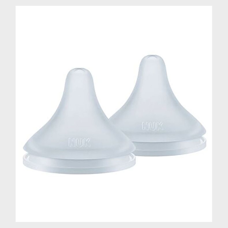 Nuk Flaskesutter - 2-pak - Perfect Match - Silikone