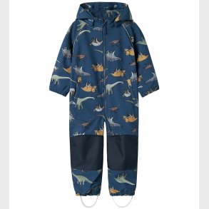 Name It Softshelldragt m. Fleece - Noos - NmmAlfa08 - Dark Demin