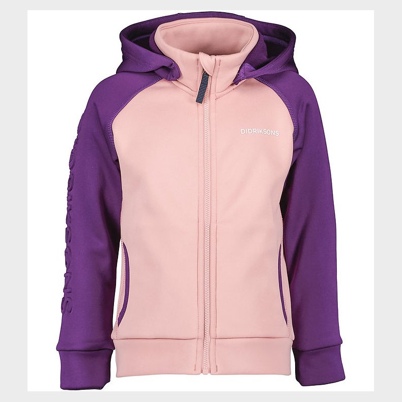 Didriksons Softshelljakke m. Fleece - Corin - Dusty Pink