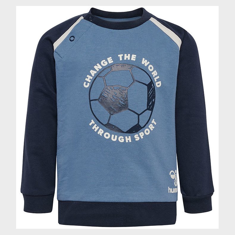 Hummel Sweatshirt - HmlBobby - Blue Nights
