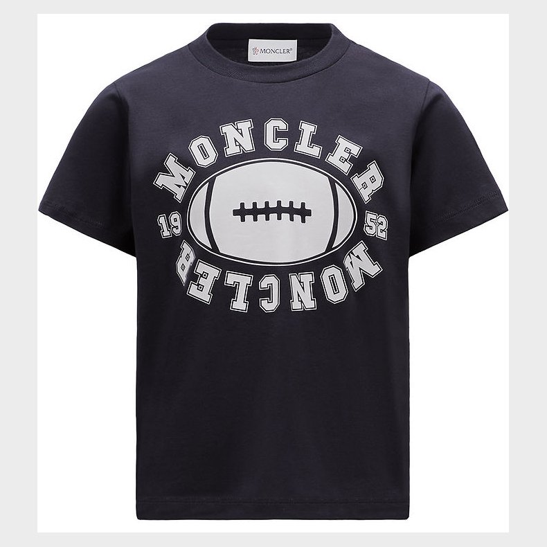 Moncler T-shirt - Navy m. Print