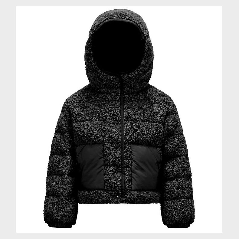 Moncler Dunjakke m. Fleece - Audrieu - Sort