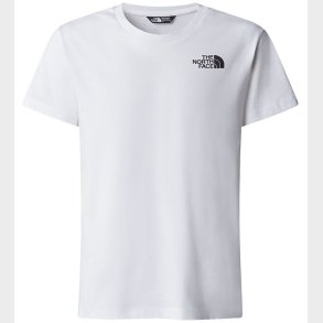 The North Face T-shirt - Vertical Graphic - Hvid