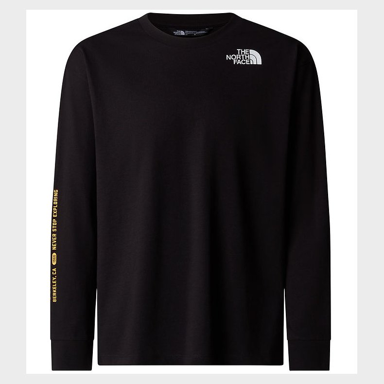 The North Face Bluse - Graphic Oversize - Sort