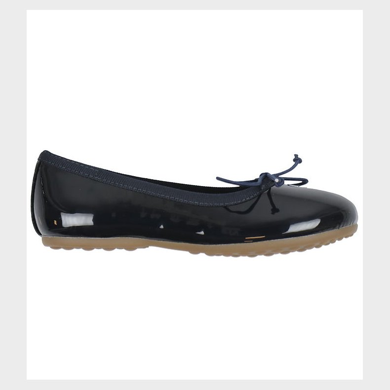 Bisgaard Ballerina Hjemmesko - Lucy - Navy Patent