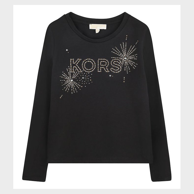 Michael Kors Bluse - Sort m. Similisten