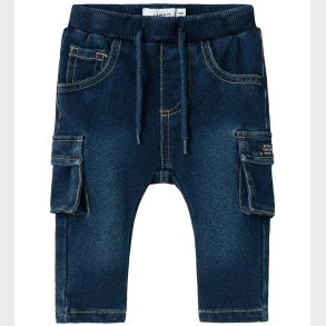Name It Sweatpants - Noos - NbmBen - Dark Blue Denim