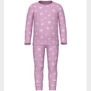 Name It Nattj - Noos - Rib - NmfNightset - Pink Lavender