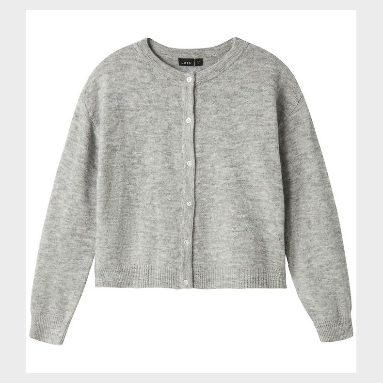 LMTD Cardigan - Strik - Noos - NlfLodet - Light Grey Melange/14-