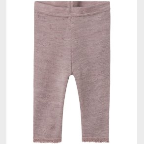 Name It Leggings - Noos - Uld - NbfWang - Purple Dove